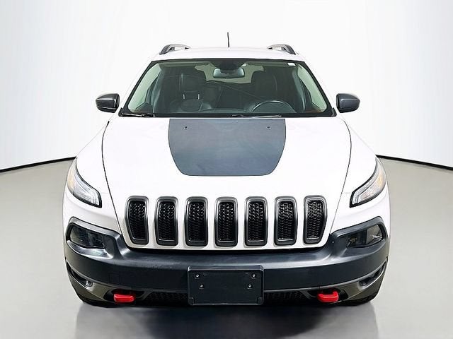 Used 2017 Jeep Cherokee Trailhawk with VIN 1C4PJMBB8HW627801 for sale in Mansfield, OH