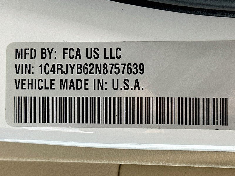2022 Jeep Grand Cherokee 4xe 4DR 4WD