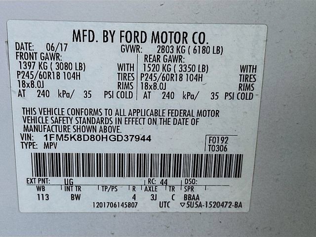 2017 Ford Explorer XLT
