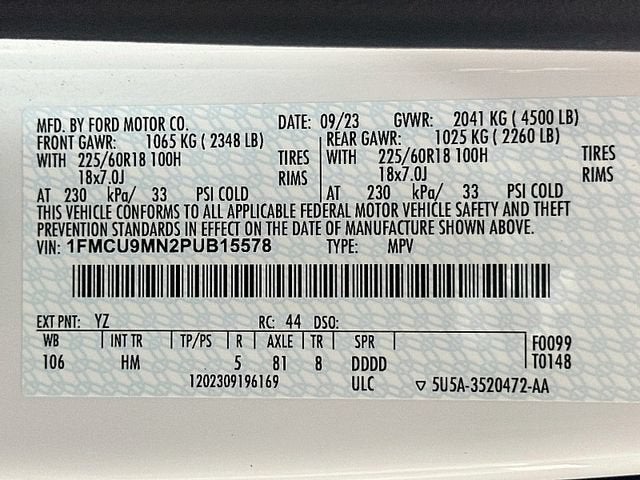 2023 Ford Escape ST-Line