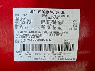 2025 Ford Explorer ST