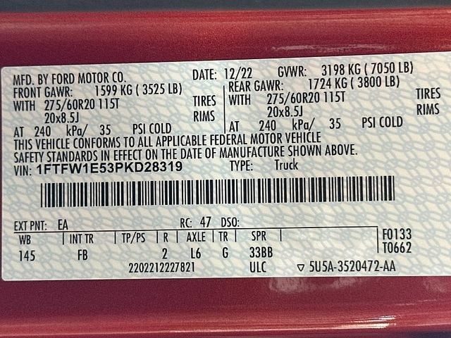 2023 Ford F-150 XL