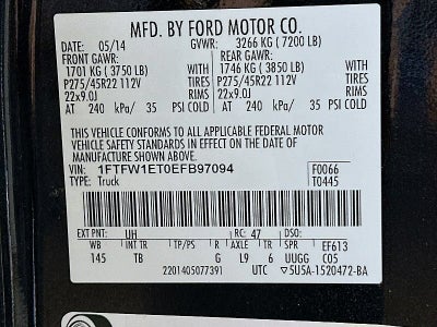 2014 Ford F-150 XL