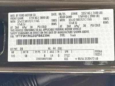 2025 Ford F-150 Raptor