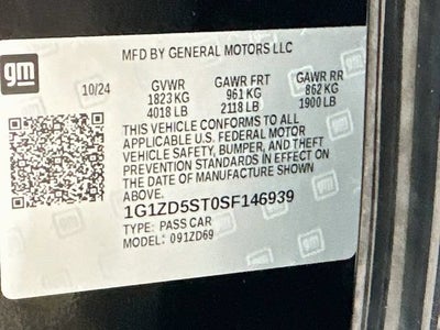 2025 Chevrolet Malibu 1LT