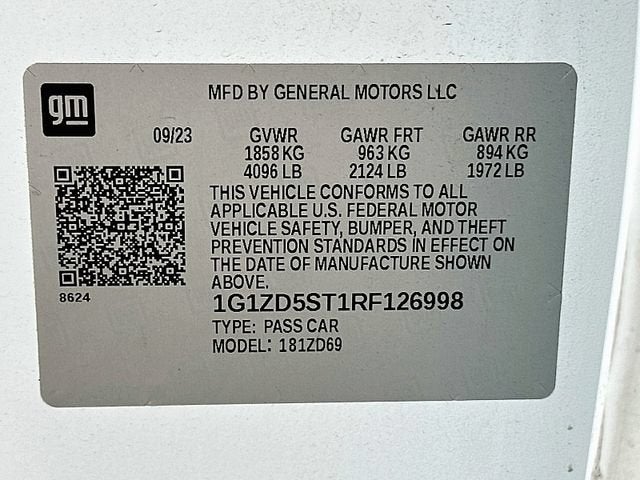 2024 Chevrolet Malibu 1LT