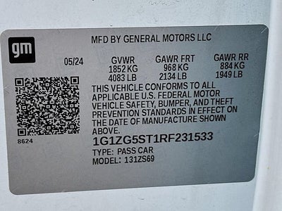 2024 Chevrolet Malibu RS