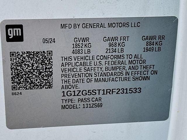 2024 Chevrolet Malibu RS
