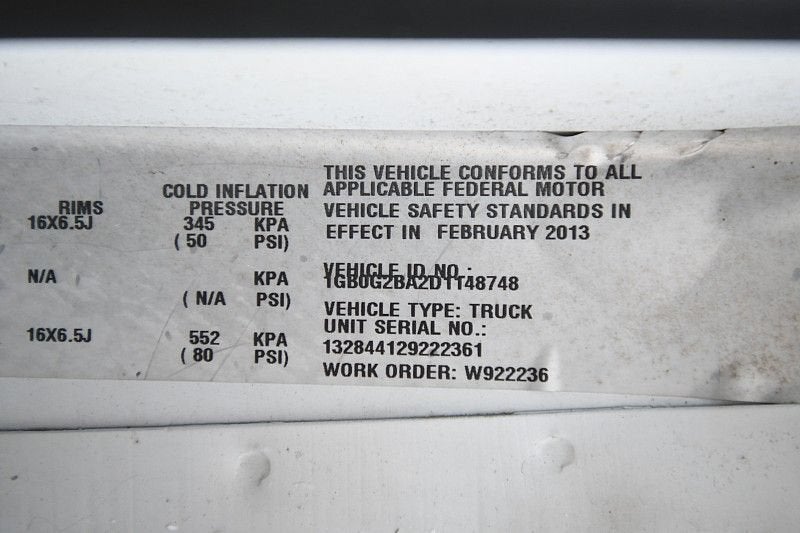 2013 Chevrolet Express Cutaway 3500 3500 VAN 139"