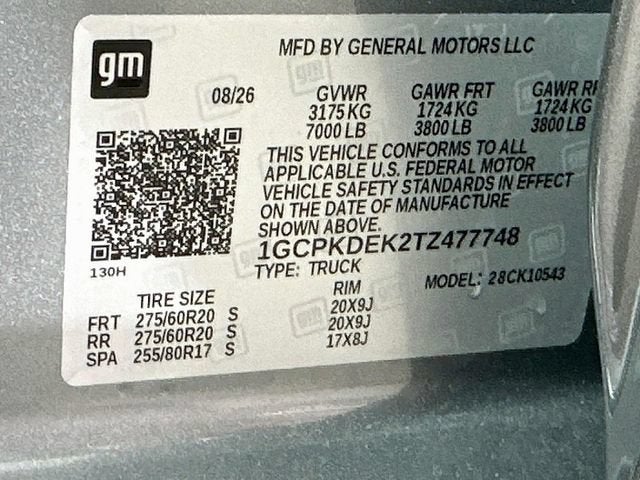 2026 Chevrolet Silverado 1500 LT