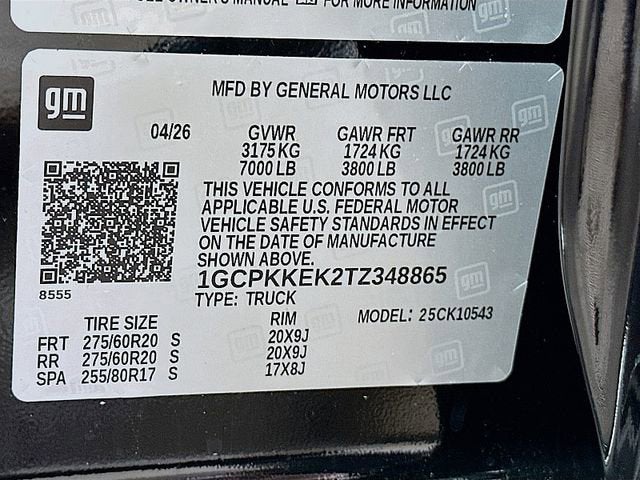 2026 Chevrolet Silverado 1500 LT (2FL)