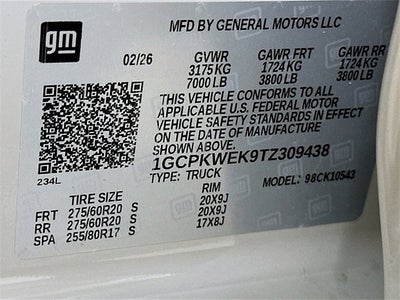 2026 Chevrolet Silverado 1500 RST