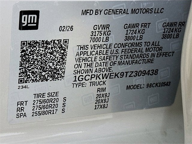 2026 Chevrolet Silverado 1500 RST