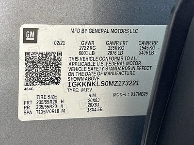 2021 GMC Acadia SLE