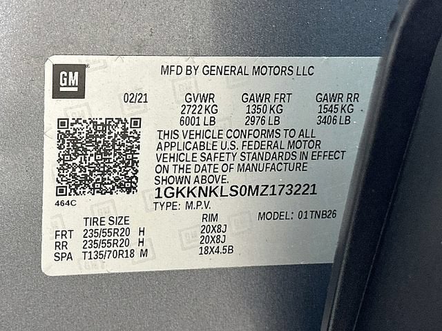 2021 GMC Acadia SLE