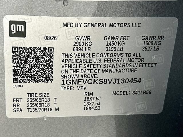 2027 Chevrolet Traverse LT