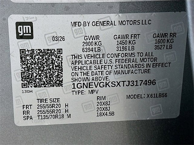 2026 Chevrolet Traverse LT