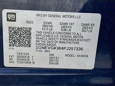 2023 Chevrolet Traverse LT Cloth