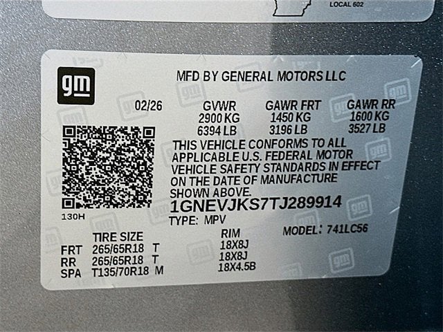 2026 Chevrolet Traverse Z71