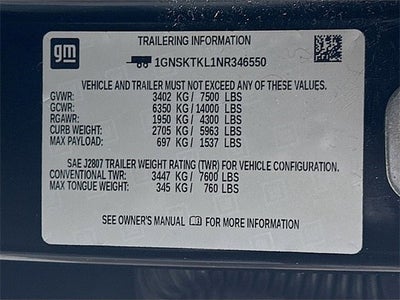 2022 Chevrolet Tahoe High Country