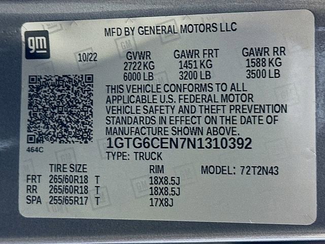 2022 GMC Canyon Elevation