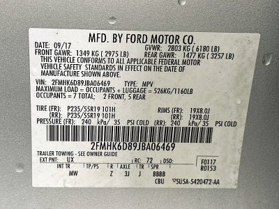 2018 Ford Flex Limited