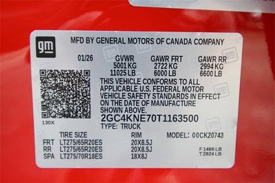 2026 Chevrolet Silverado 2500 HD LT