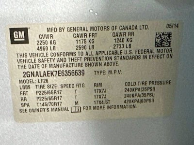 2014 Chevrolet Equinox LS