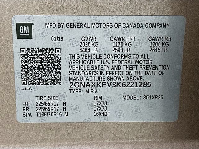 2019 Chevrolet Equinox LT