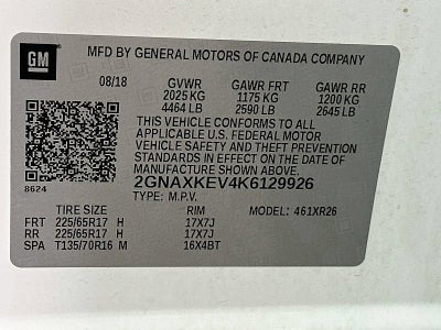 2019 Chevrolet Equinox LT