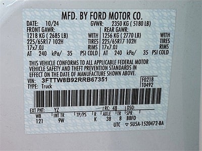 2024 Ford Maverick XL