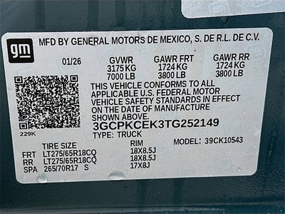 2026 Chevrolet Silverado 1500 Custom Trail Boss