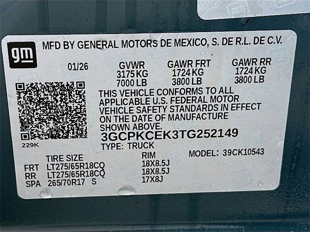 2026 Chevrolet Silverado 1500 Custom Trail Boss