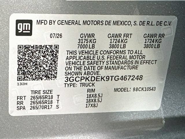 2026 Chevrolet Silverado 1500 LT