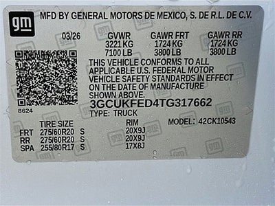 2026 Chevrolet Silverado 1500 LT Trail Boss