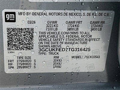 2026 Chevrolet Silverado 1500 LT Trail Boss