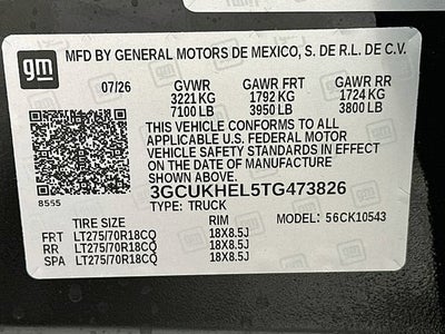 2026 Chevrolet Silverado 1500 ZR2