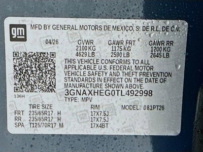 2026 Chevrolet Equinox LT