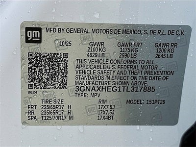 2026 Chevrolet Equinox LT