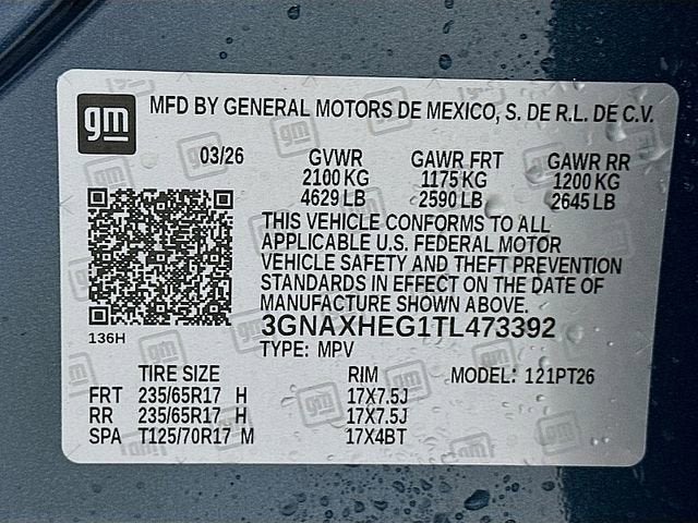 2026 Chevrolet Equinox LT