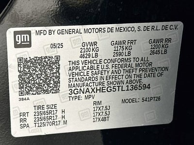 2026 Chevrolet Equinox LT