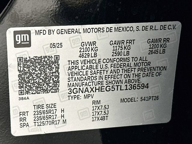 2026 Chevrolet Equinox LT
