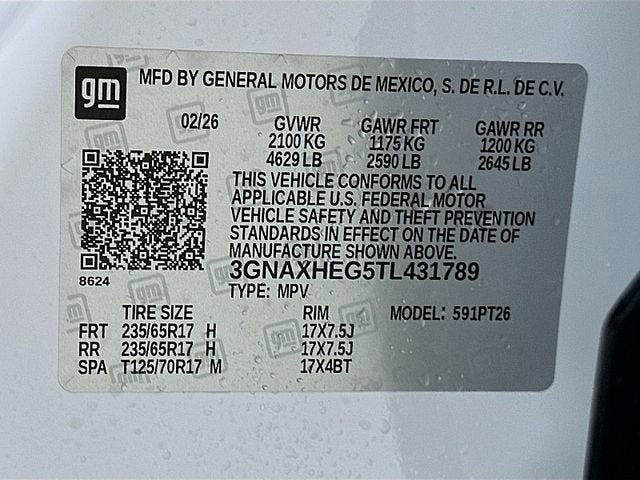 2026 Chevrolet Equinox LT