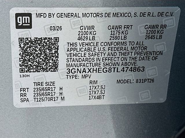 2026 Chevrolet Equinox LT