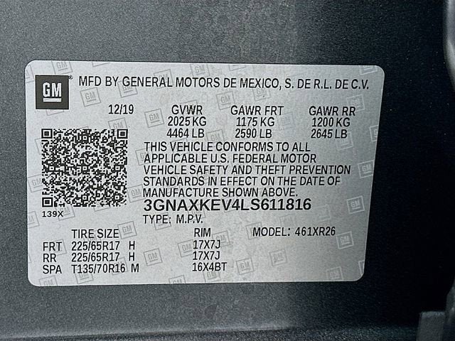2020 Chevrolet Equinox LT