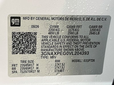 2027 Chevrolet Equinox LT