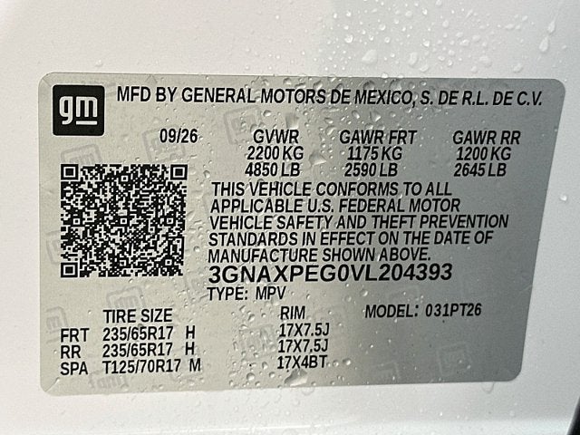 2027 Chevrolet Equinox LT