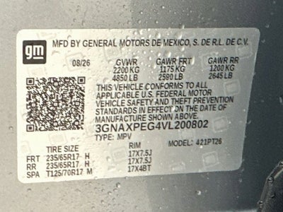 2027 Chevrolet Equinox LT