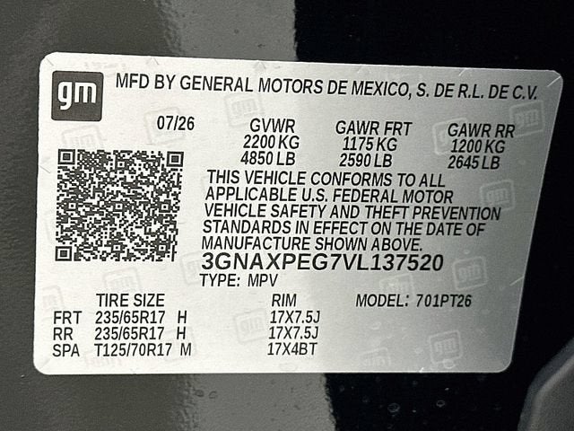 2027 Chevrolet Equinox LT