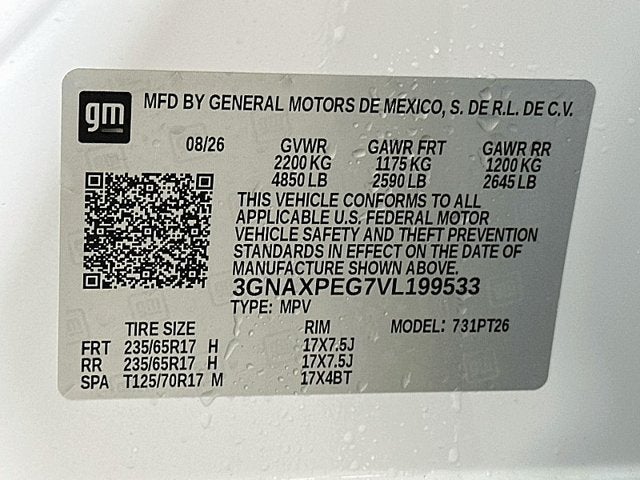 2027 Chevrolet Equinox LT